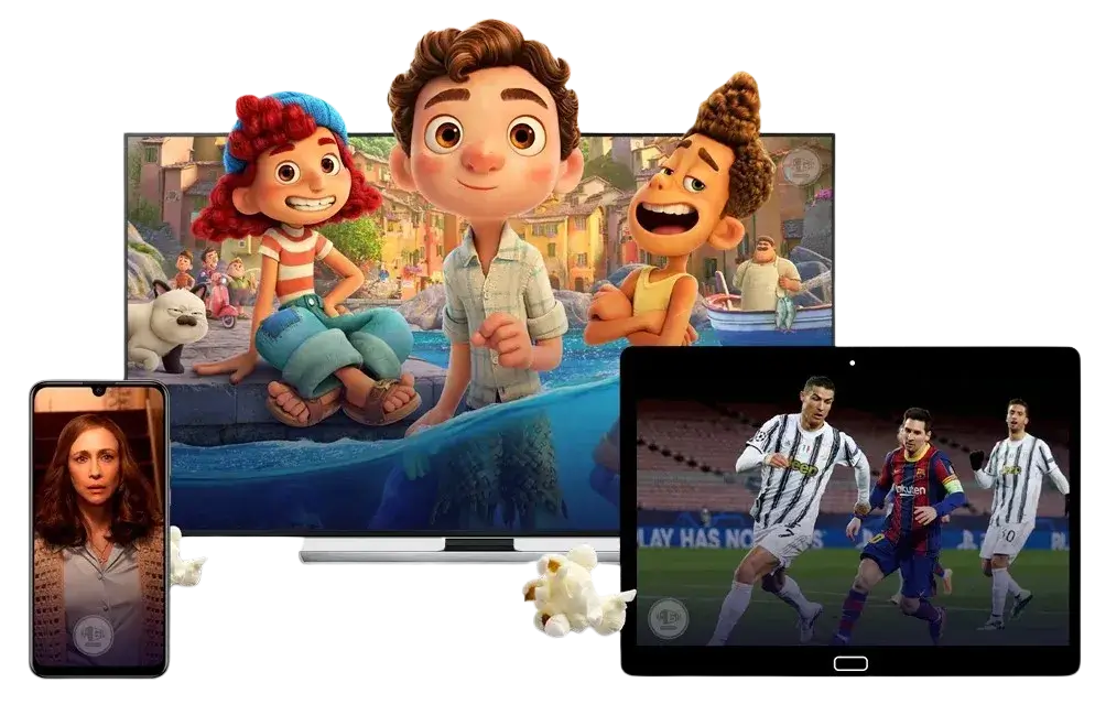 MonIPTV on all devices — Smart TV, tablet, phone